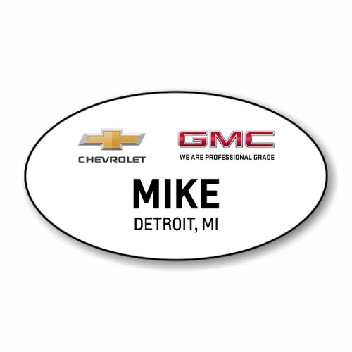 Chevrolet GMC  Name Badges