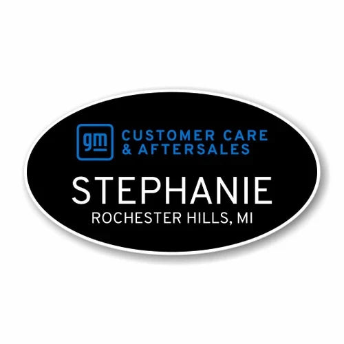 Customer Care and Aftersales Name Badges