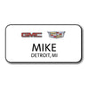GMC Cadillac  Name Badges