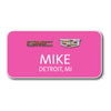 GMC Cadillac  Name Badges
