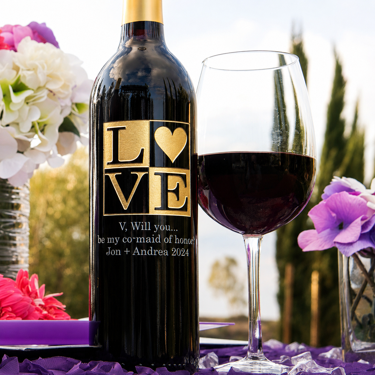 Love Frame with Heart — personalized design