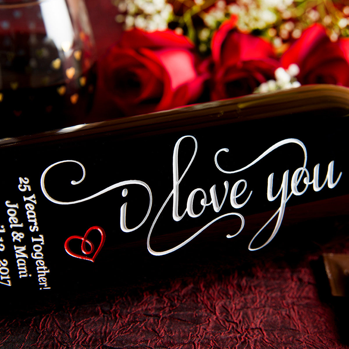 I Love You — personalized design