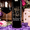 To the Moon & Back — Engraved Wine Bottle