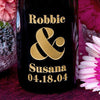 Just You Two — Engraved Wine Bottle