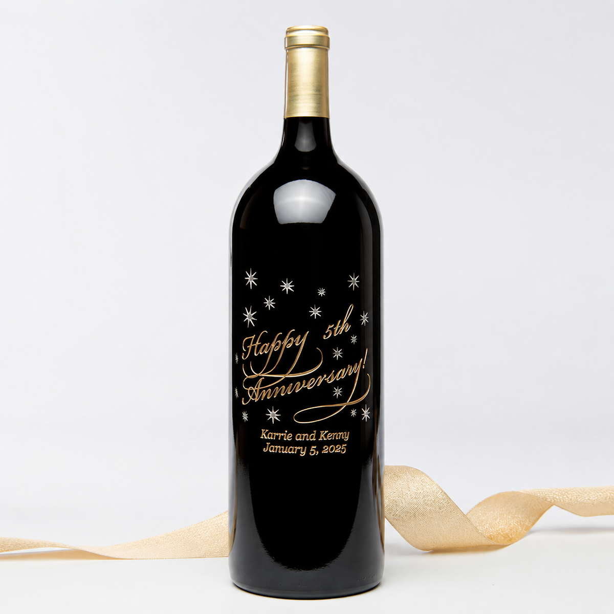 Classic Anniversary Big Bottle — personalized design