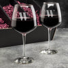 Heart Frame — Engraved Wine Bottle