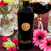 Monogram Circle — Engraved Wine Bottle