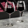 MR. & MRS. — Engraved Wine Bottle