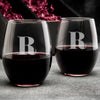 MR. & MRS. — Engraved Wine Bottle