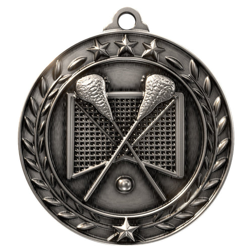 1 3/4'' Lacrosse Wreath Medallion