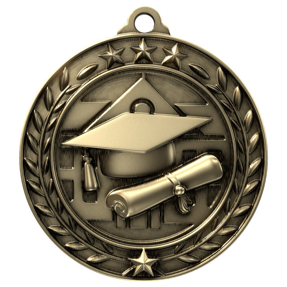 Gold Graduation Wreath