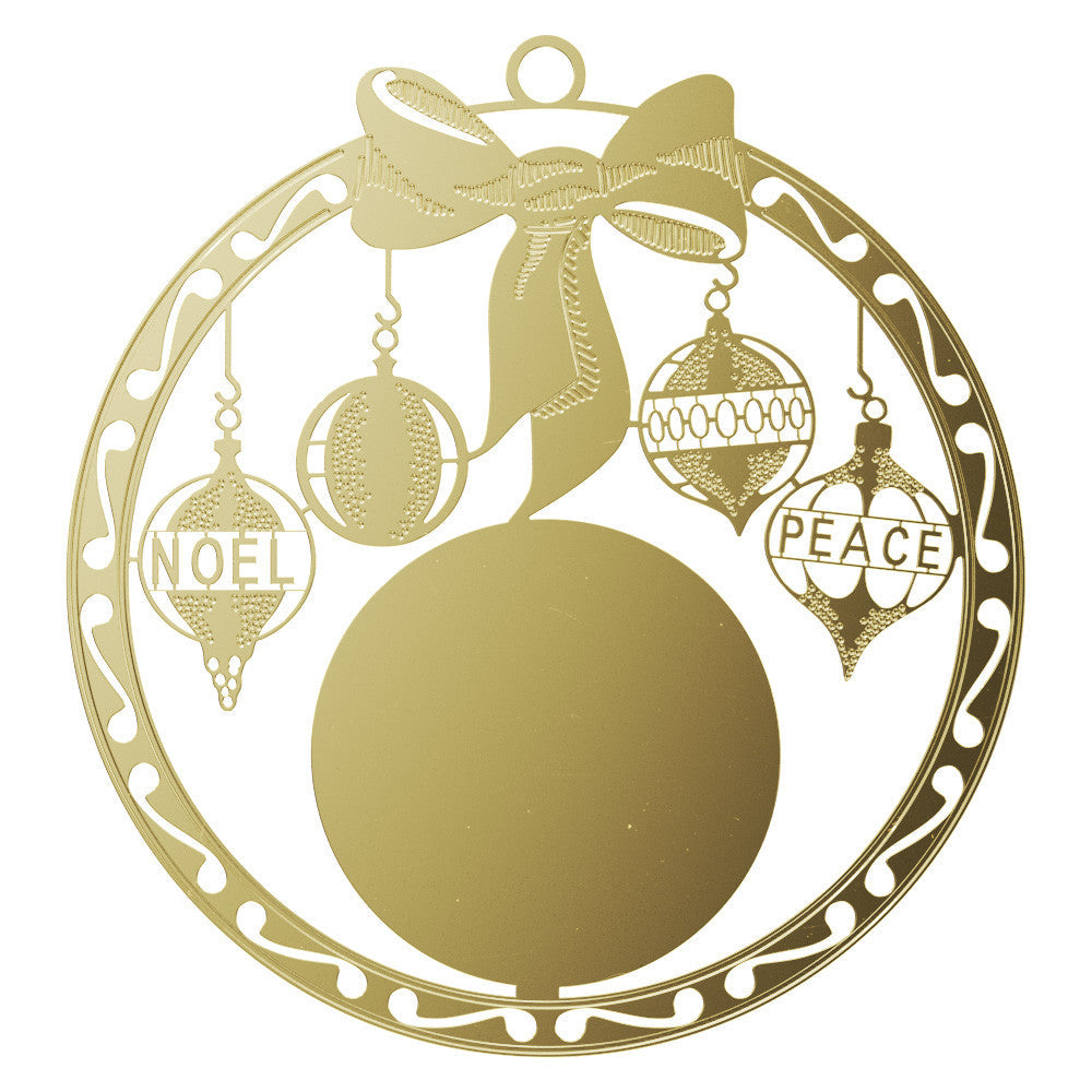 Bow Holiday Ornament