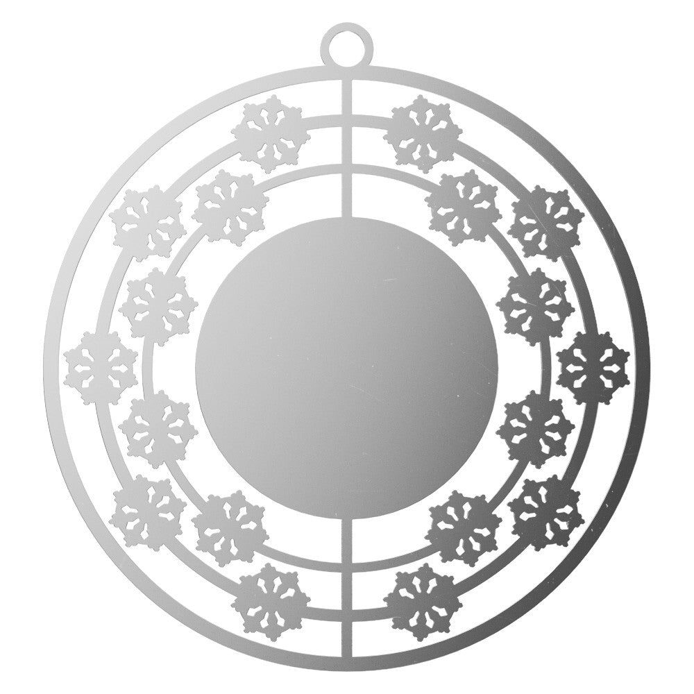 Snow Flake Holiday Ornament