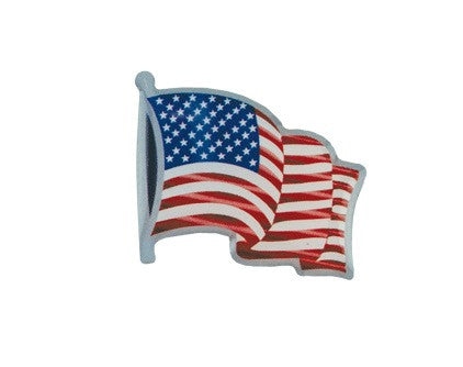 American Flag Service Lapel Pin